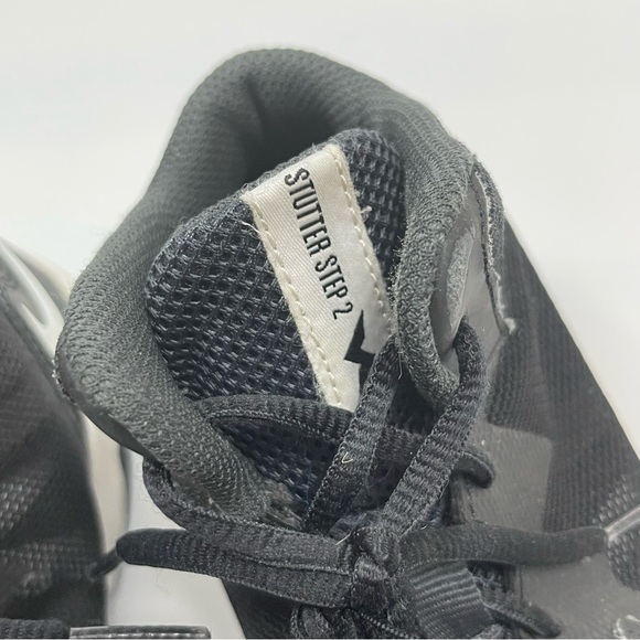 Nike AirMax Stutter Step 2 Black White Basketball Boy’s Size 1 Youth - Picture 7 of 9